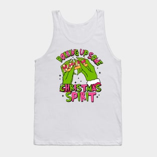 Rolling Up Some Christmas Spirit Tank Top